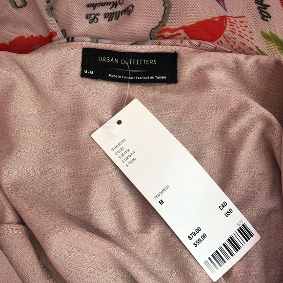 Urban Outfitters Elodie Holiday Islands Mesh Stretch Mini Dress- Medium - Picture 7 of 7